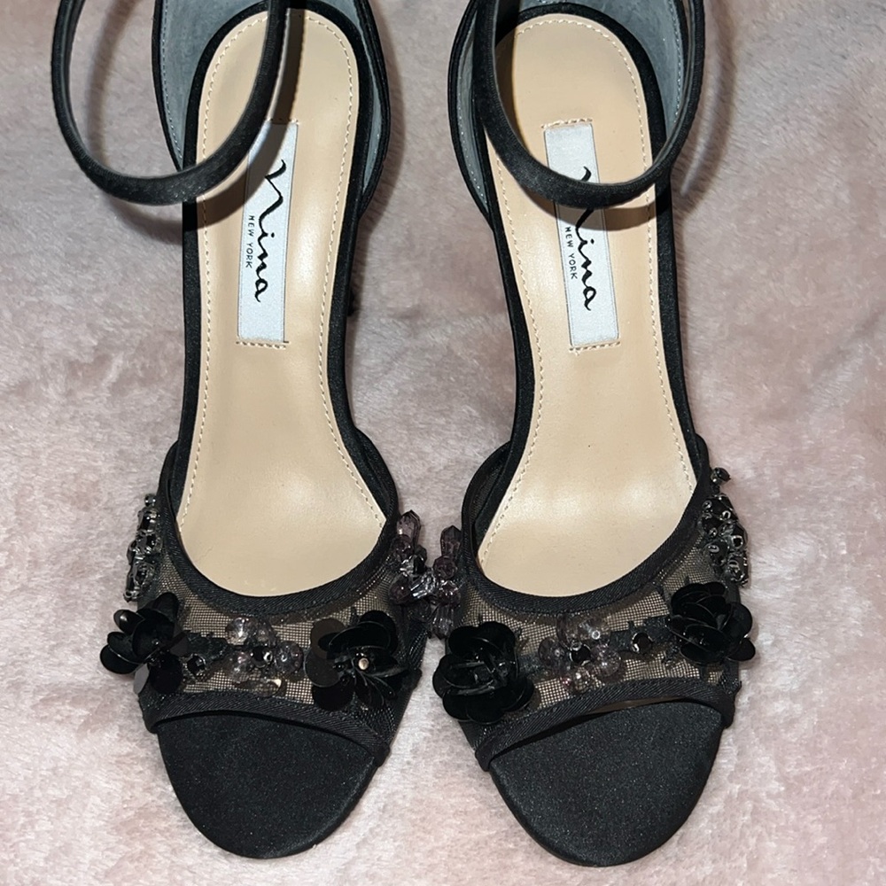 Ankle strapped high heels